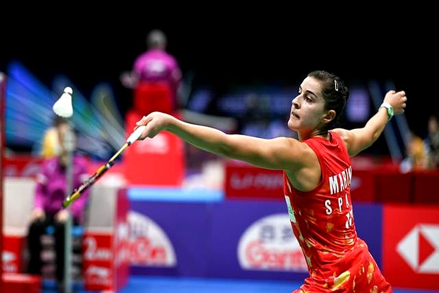 印尼羽毛球队爆冷法国羽毛球队，马琳送出助攻