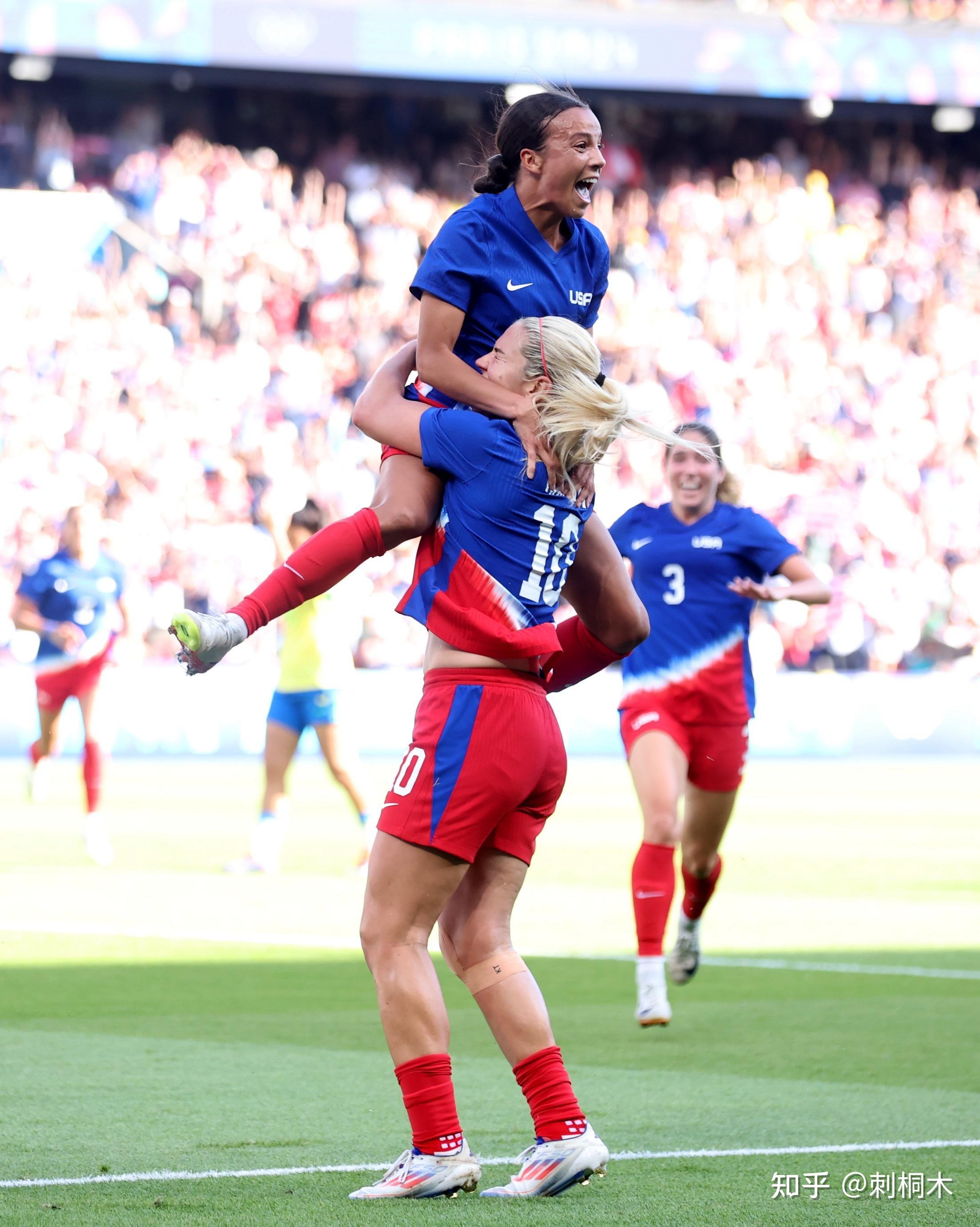 美国女足惜败法国，无缘争夺冠军